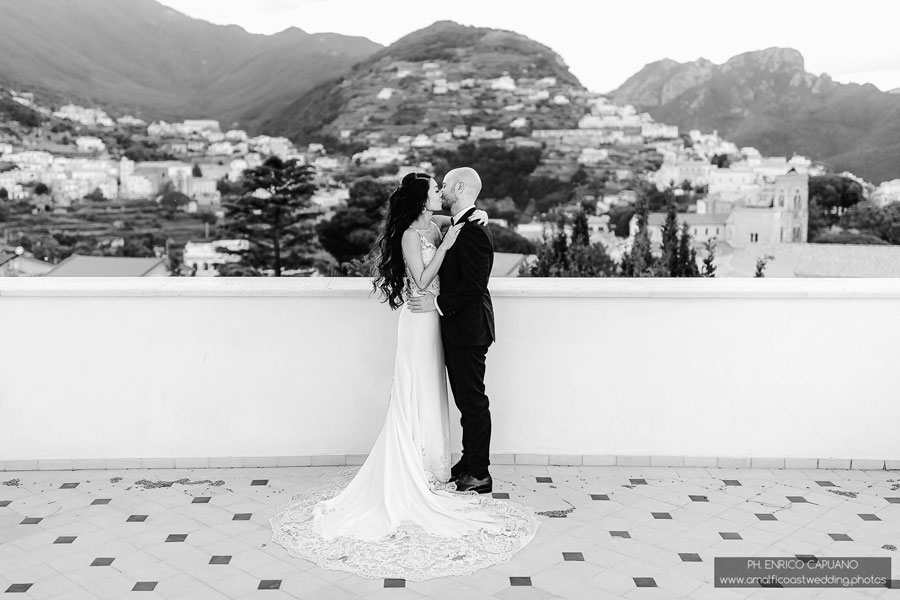 wedding photography at Villa Eva in Ravello
